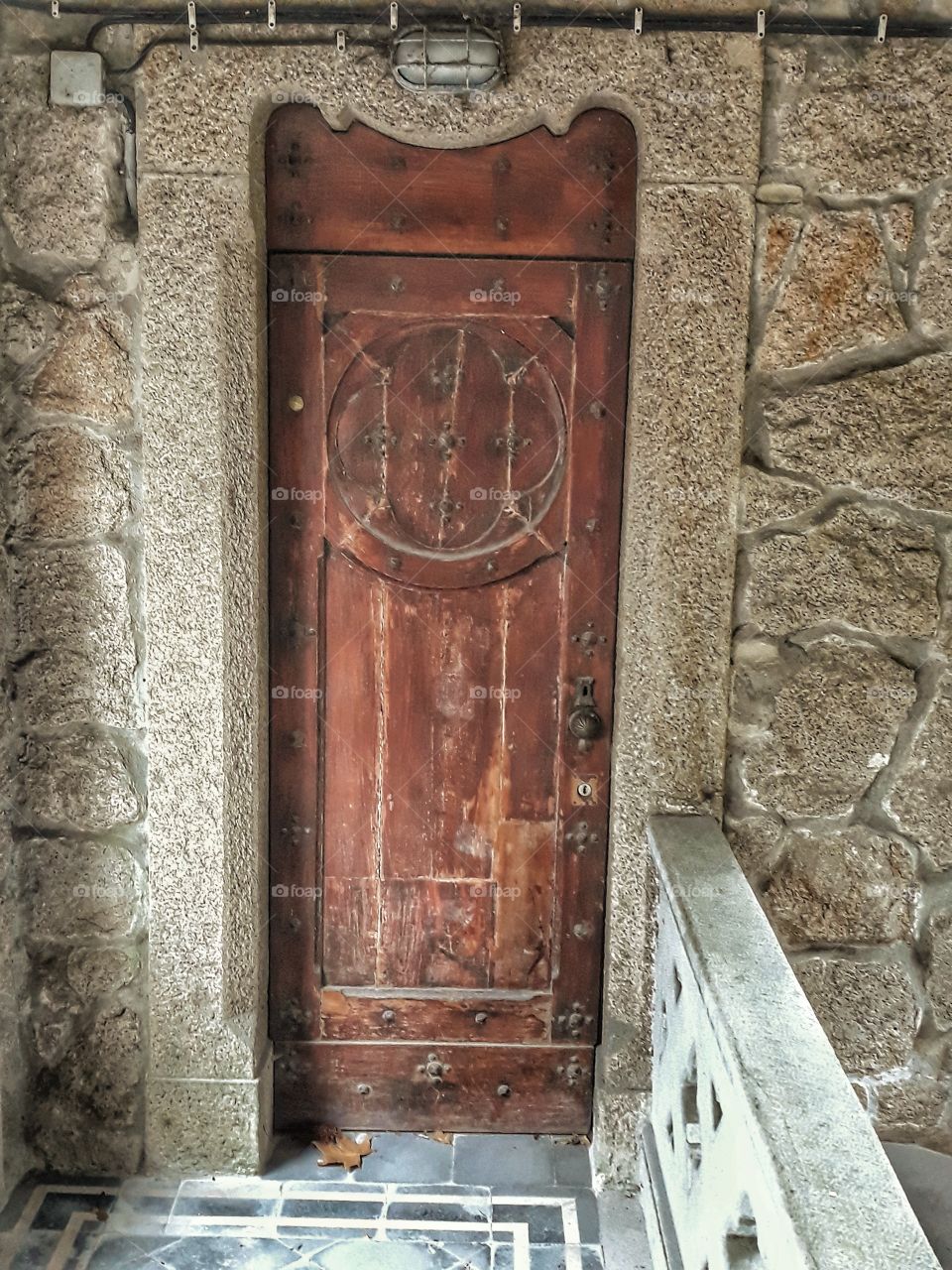 Old door in Sintra, Portugal