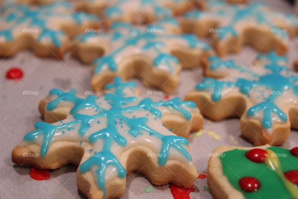 Snowflake cookie