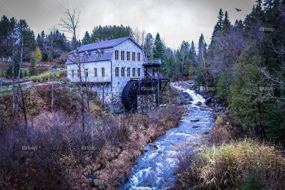 Old mill by the river 