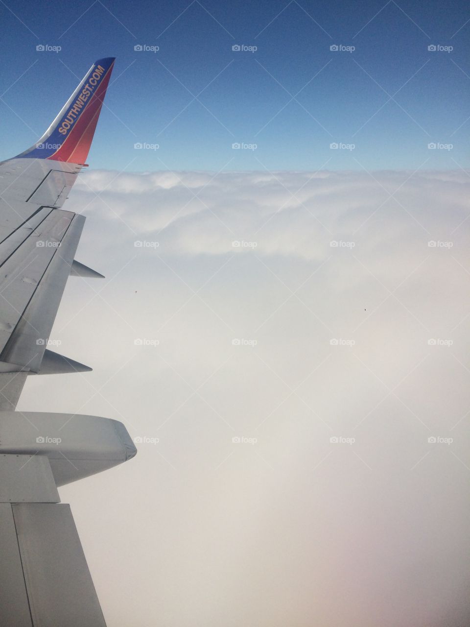 It's a beautiful day above the clouds