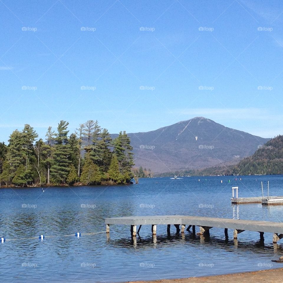 Whiteface from lake placid 