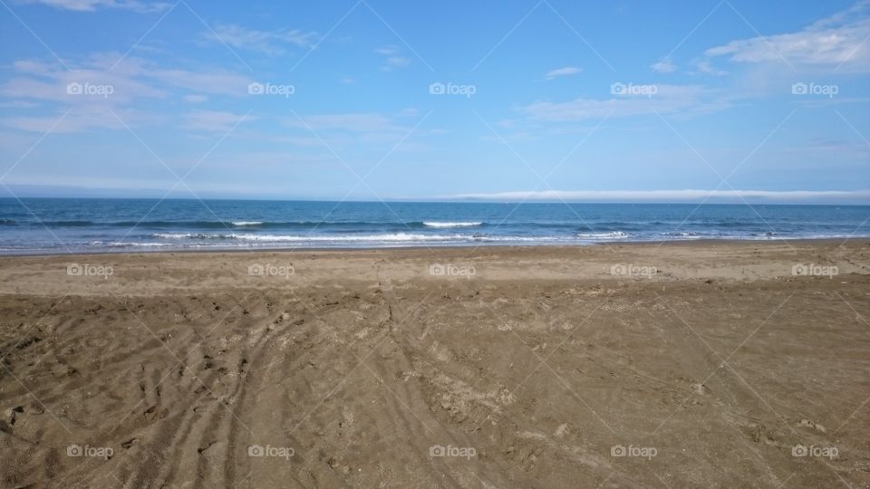 Sand, No Person, Water, Beach, Seashore