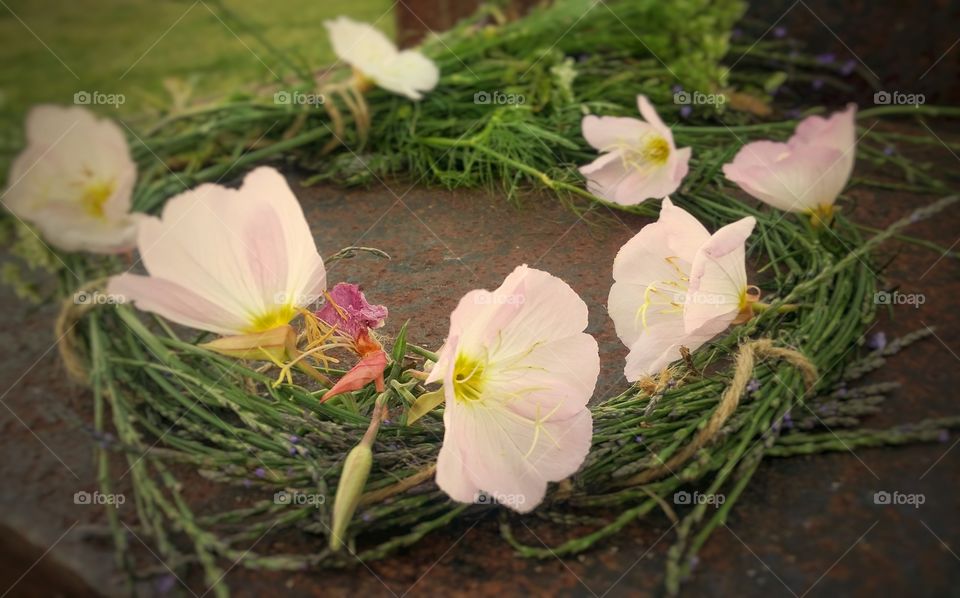 A Rustic Wildflower Crown