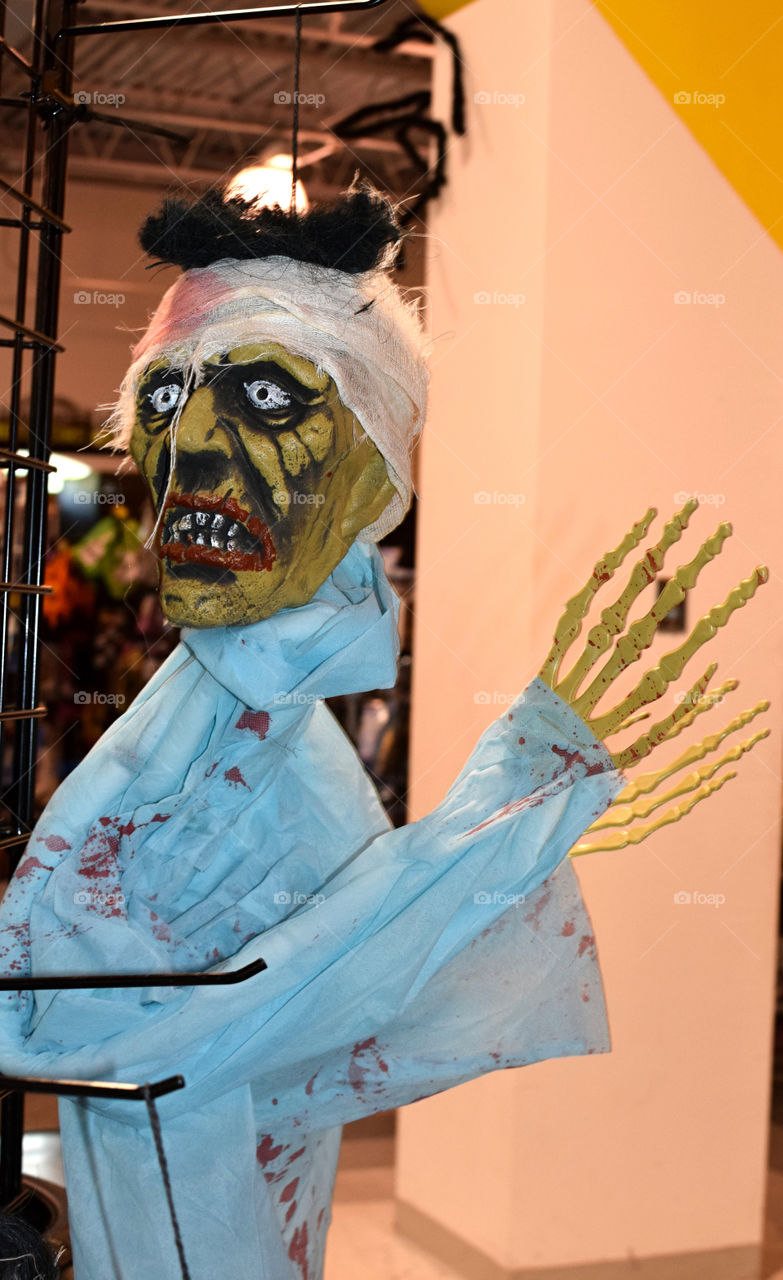 Halloween decorations 
