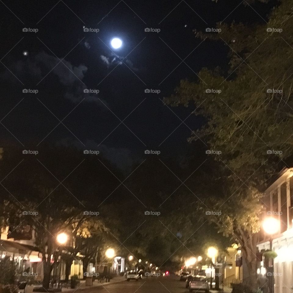 Street, Road, Light, Flame, Police