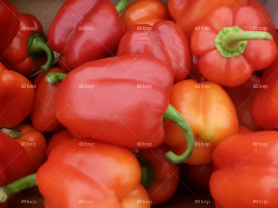 Red bell peppers