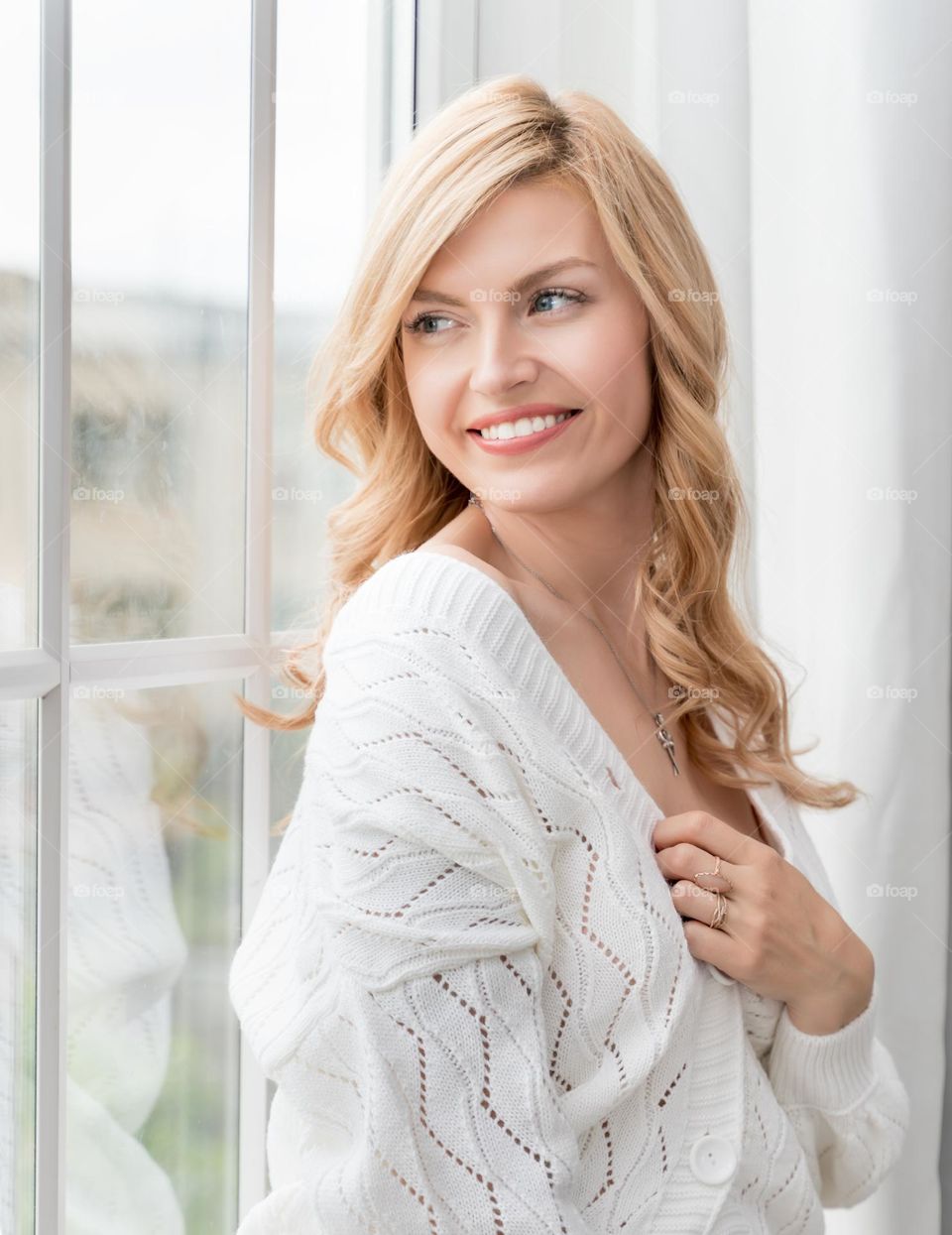 girl near the window