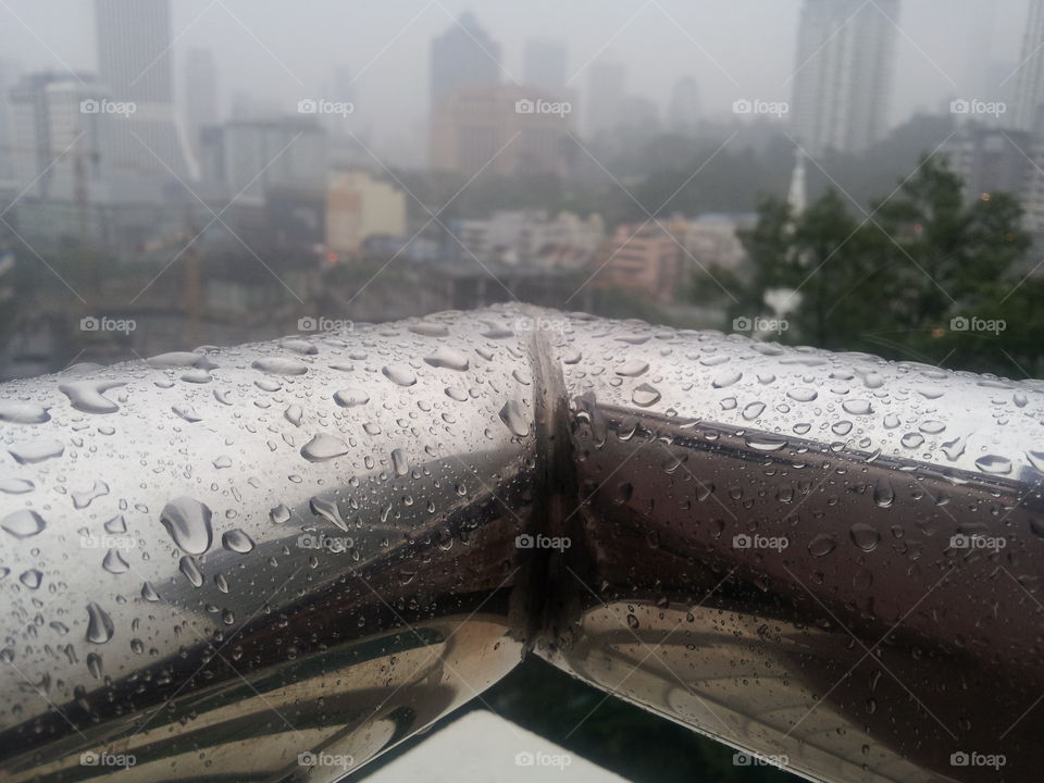 raining in Kuala Lumpur