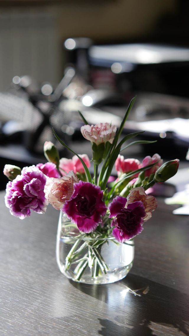flowers in a vase