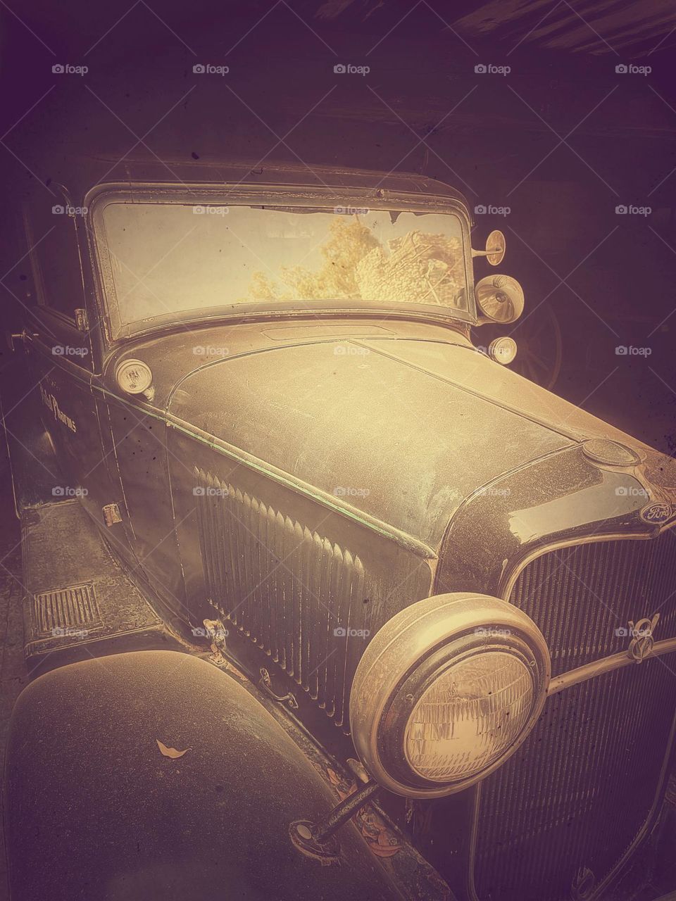 Vintage Automobile Photograph