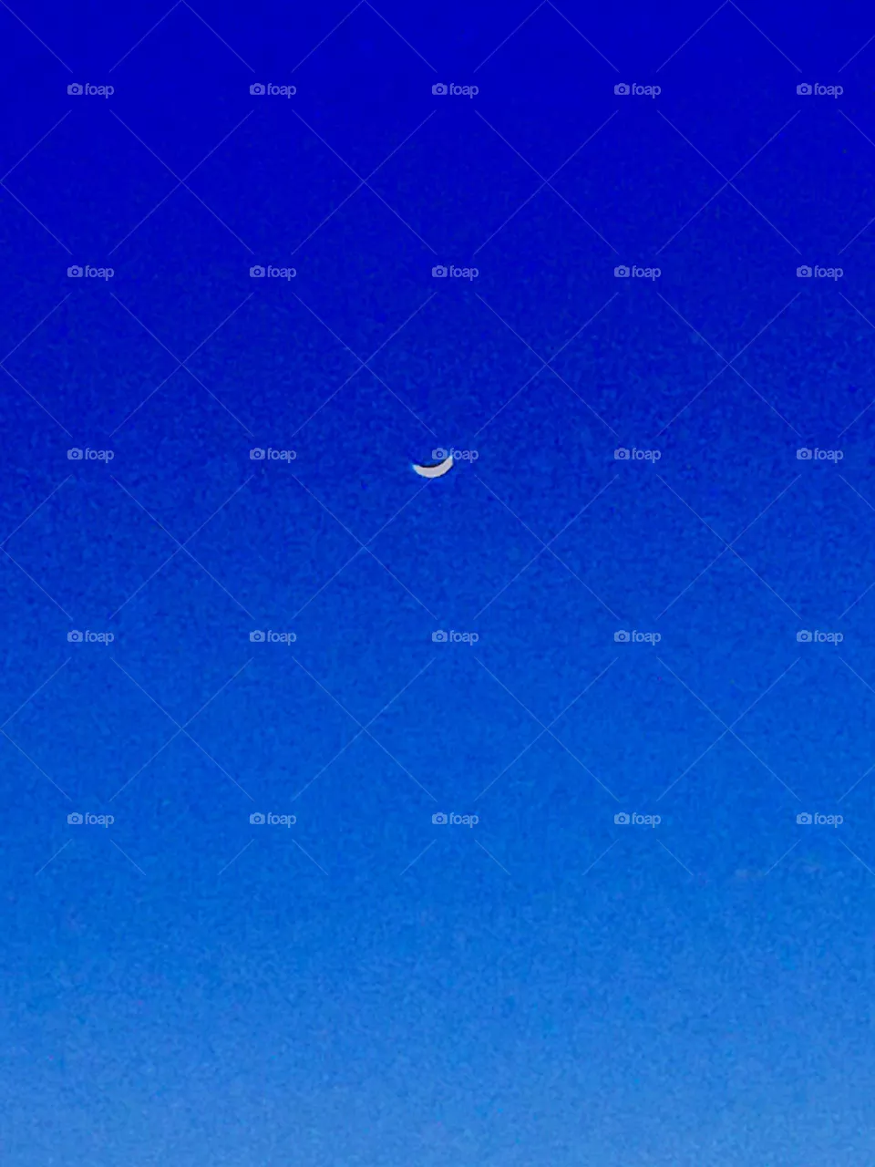 The smallest size of the moon