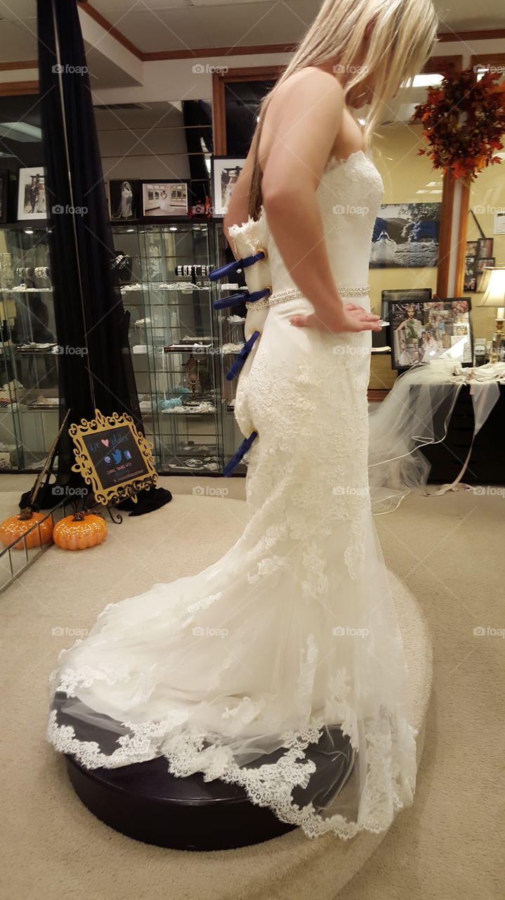 wedding dress shopping