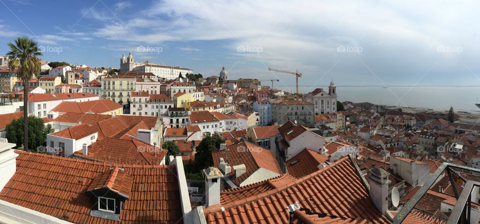 View on Lisbon Roofs