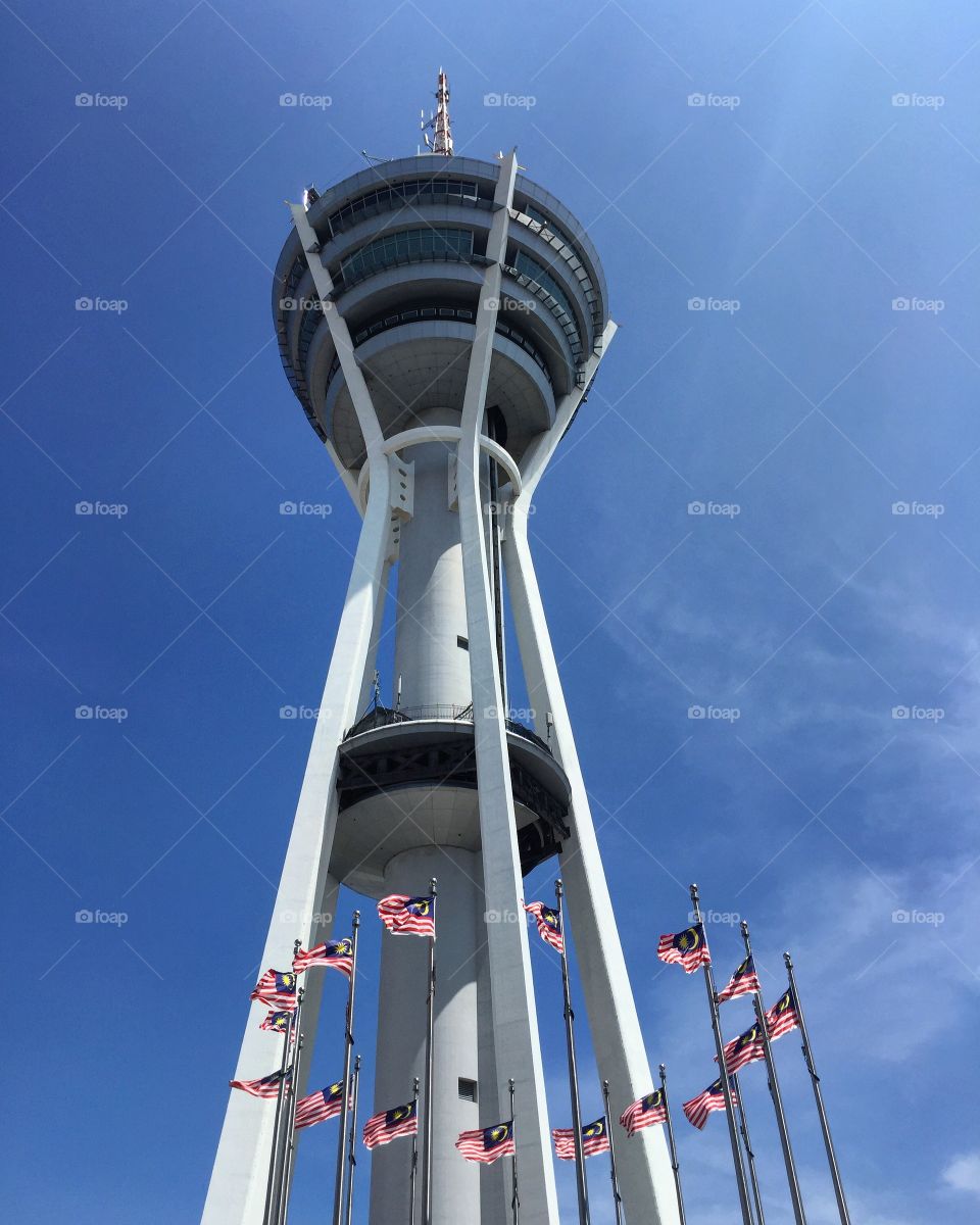Menara tower is in the city