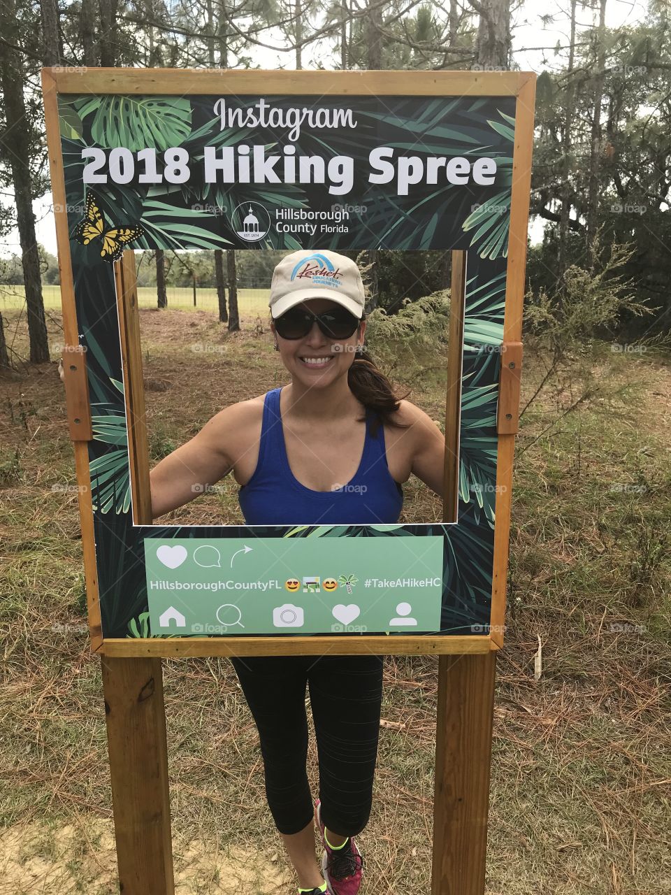 2018 Hiking spree!  Getting outside in this beautiful Florida winter day!  