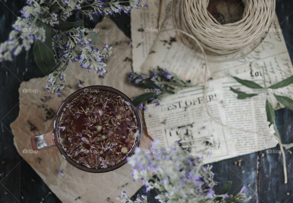 Flowers and Tea