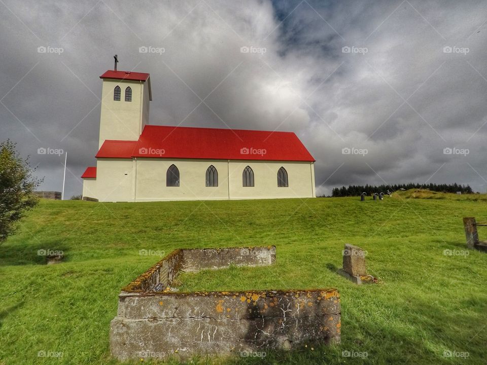 Icelandic old church