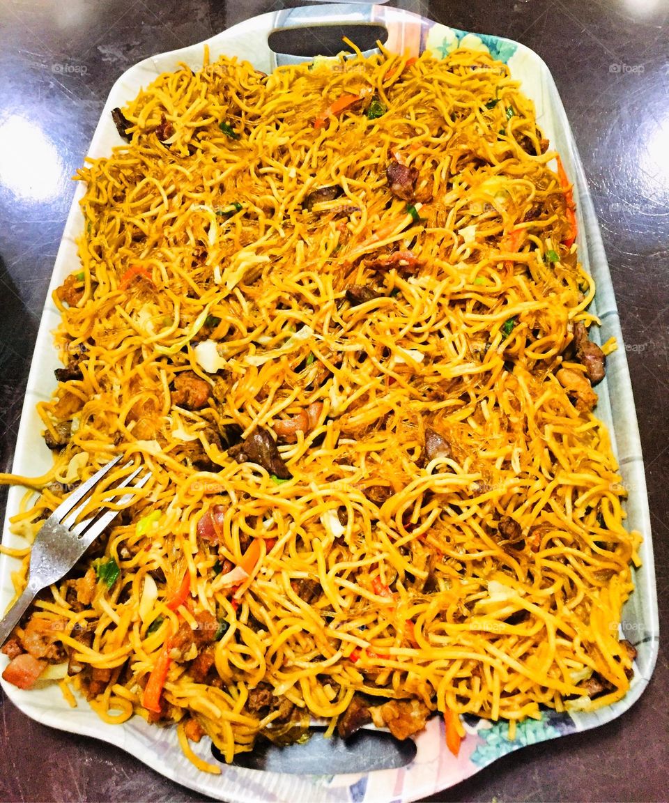 My favorite Filipino food “SPECIAL PANSIT”