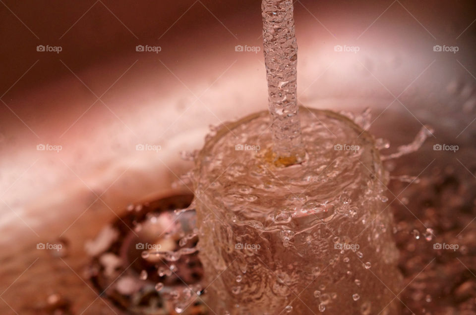 red water drops sink by lexlebeur