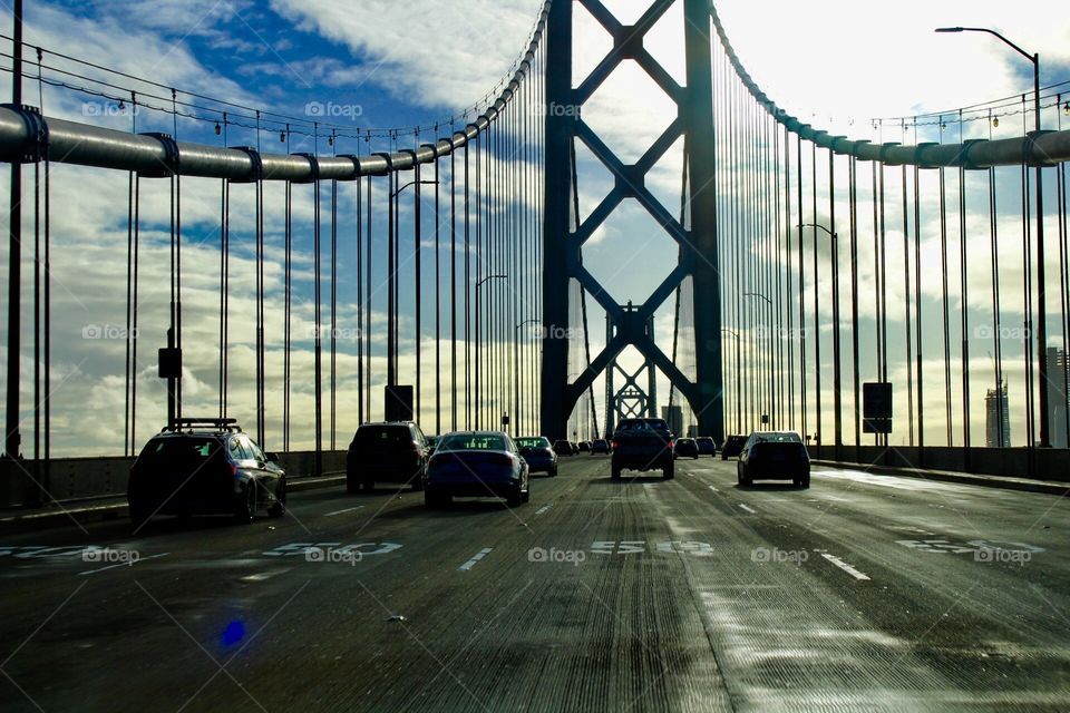 Bay Bridge , San Francisco, Ca 