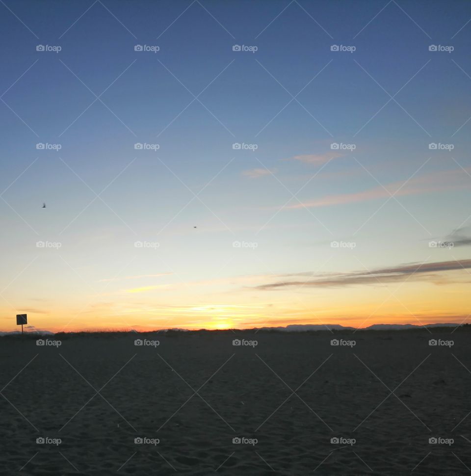 Couché de soleil❤️☀️