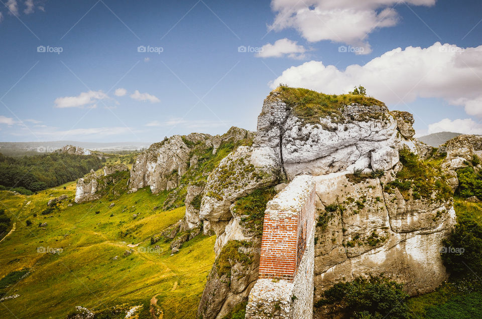 Castle ruins - Olsztyn