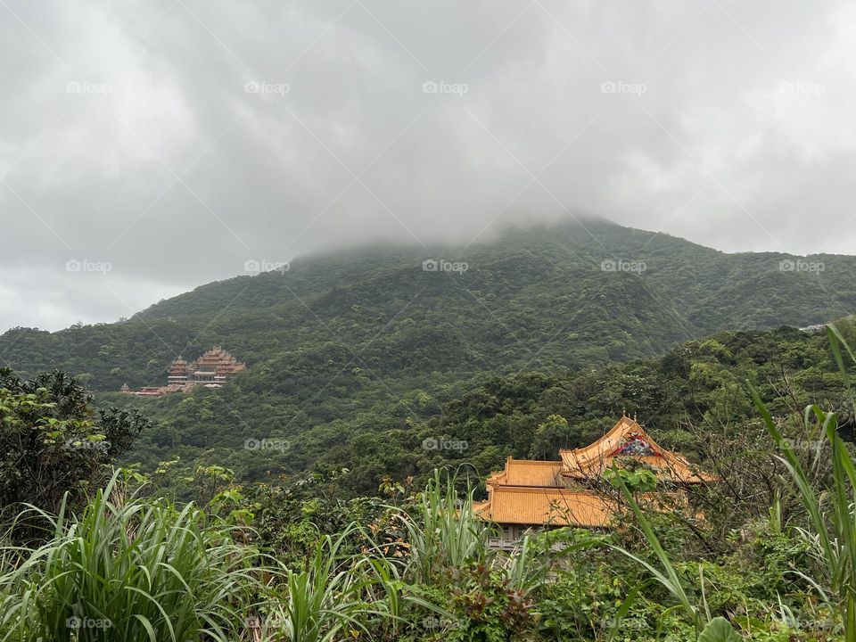 Temple in mountain 