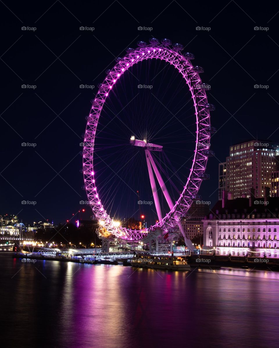 Wheel at the River long exposure 