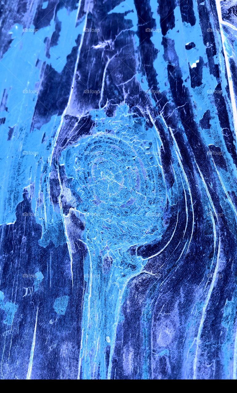 Abstract Negative Wood