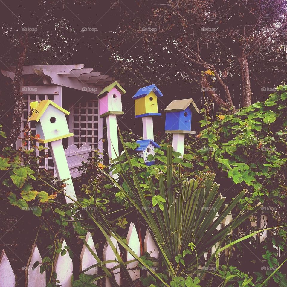 Garden  Birdhouses 