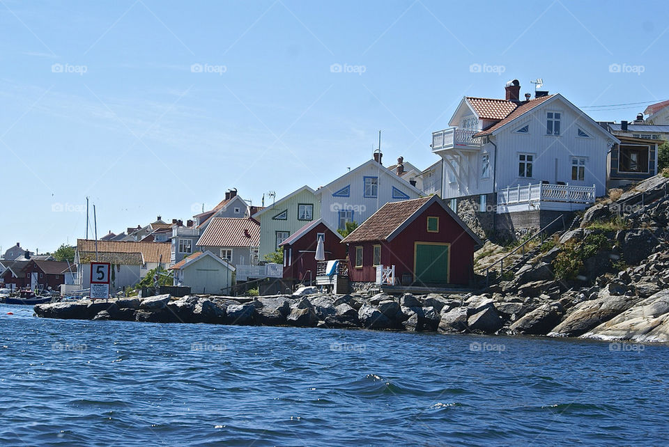 sweden lake archipelago blueskies by lgt41