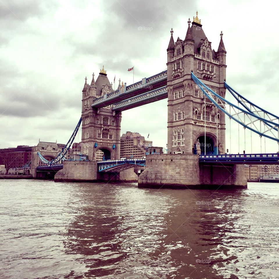 Tower Bridge in London, UK