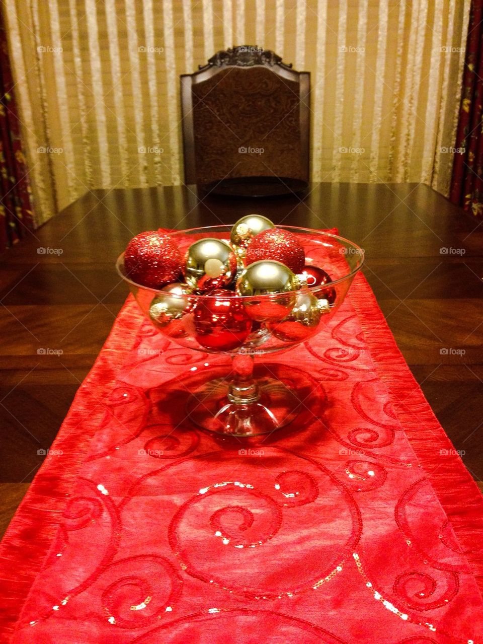 Christmas table