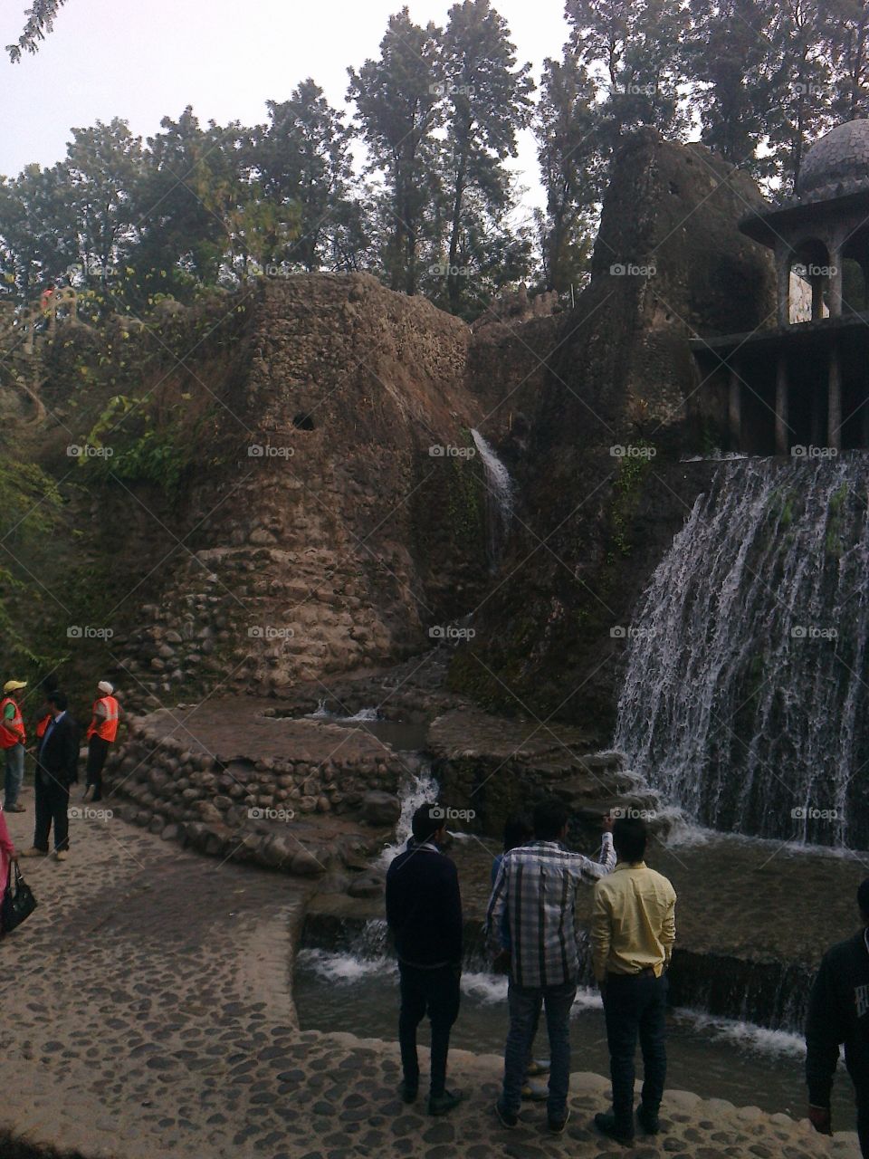 Rock Garden Chandigarh, is a sculpture garden made from waste material- A best tourist spot. Founded by NEK CHAND.