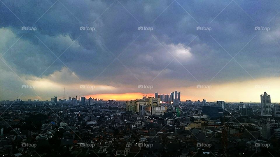 cloudy day the other day