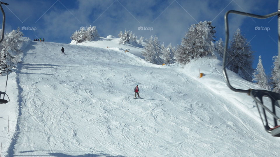 Snow, Winter, Cold, Skier, Mountain