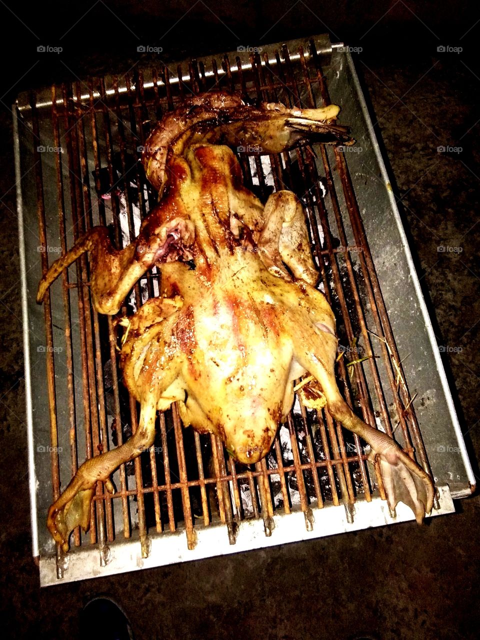grilled duck food