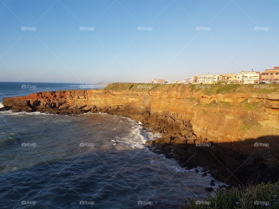 Ocean Atlantic _ Picture from Sale City Morocco