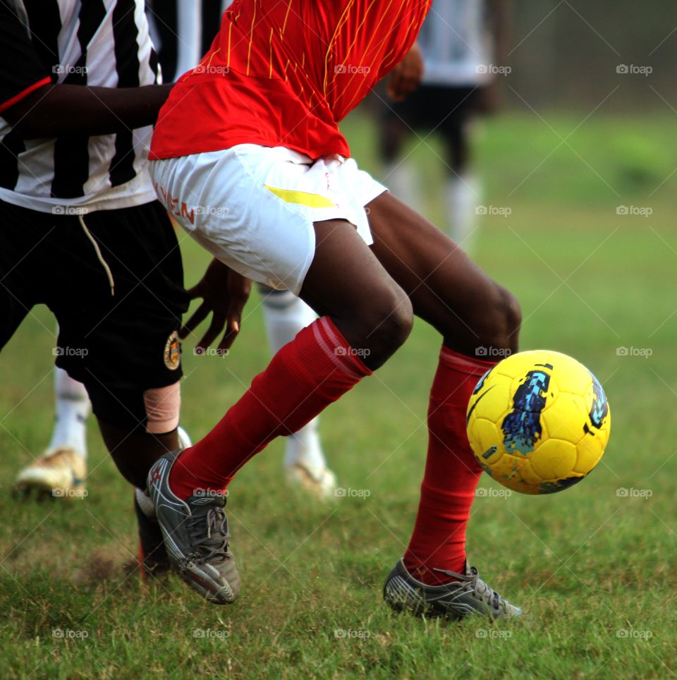 Футбол. Ганские парни рвутся в большой спорт. Soccer. Ghana