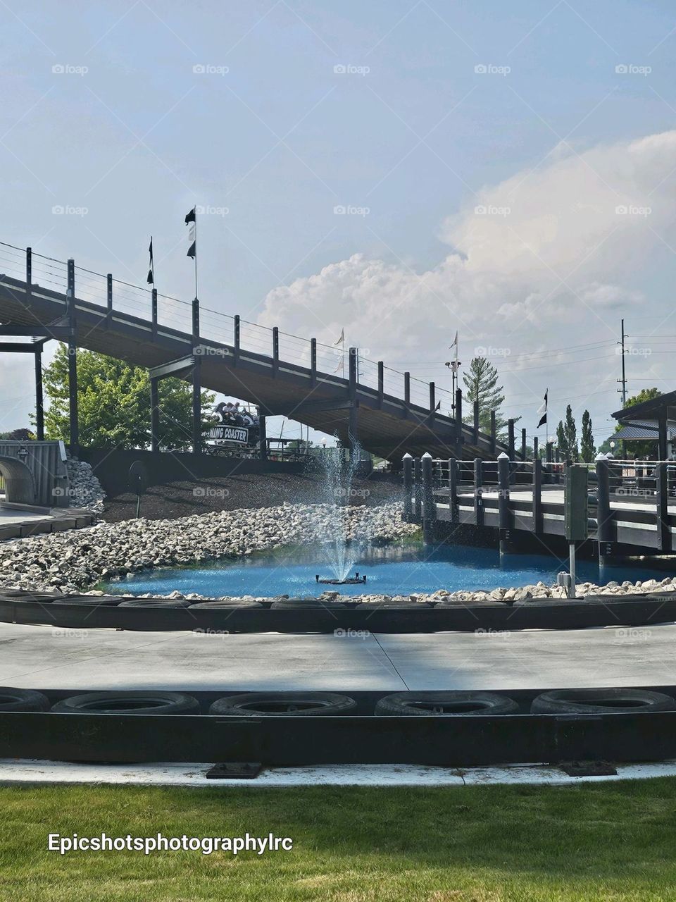 A day at the amusement park!