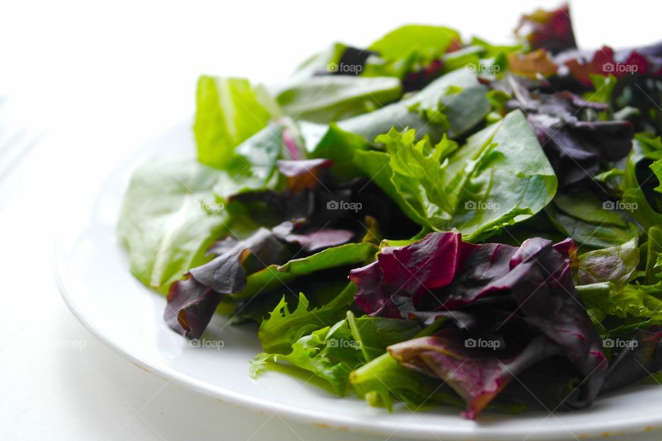 Baby salad greens