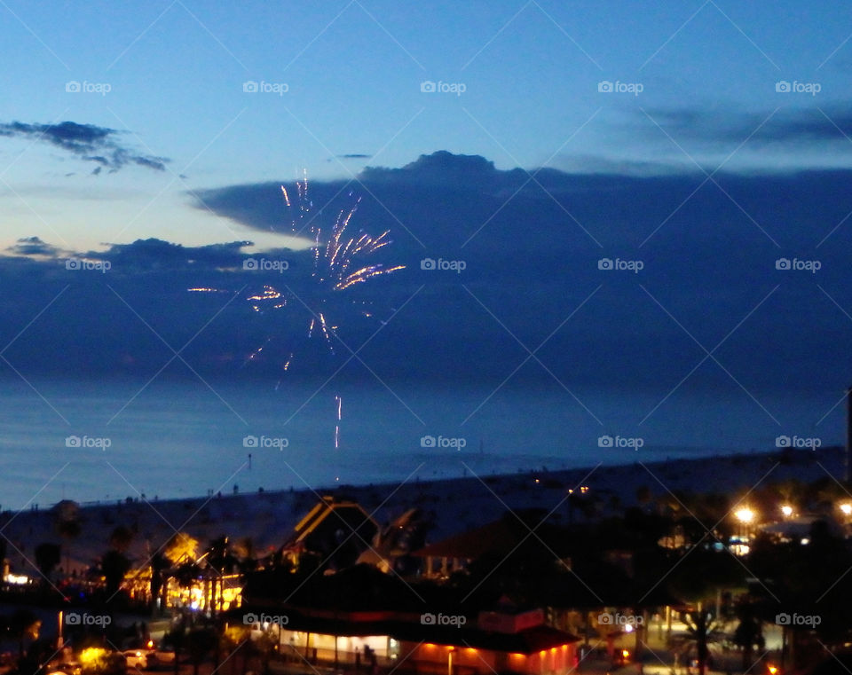 Clearwater Beach fireworks