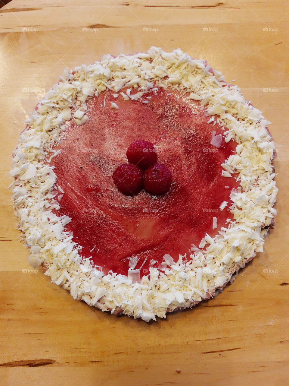 pink cute cheesecake raspberry