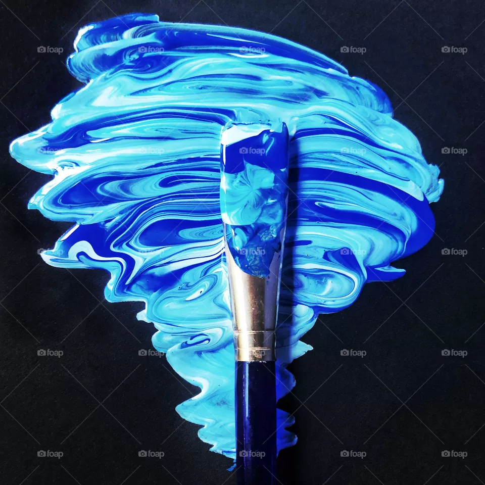 Blue Paint