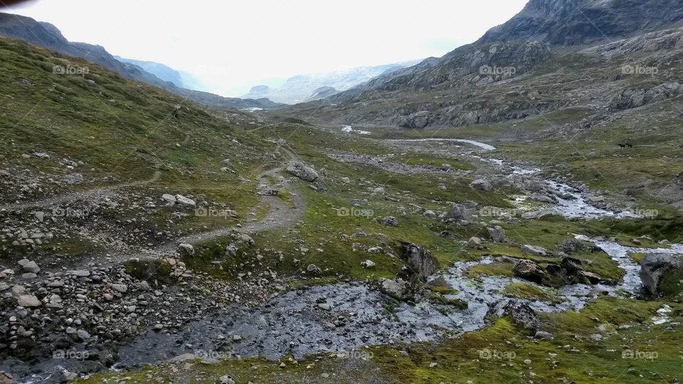 The rough nature in Norway