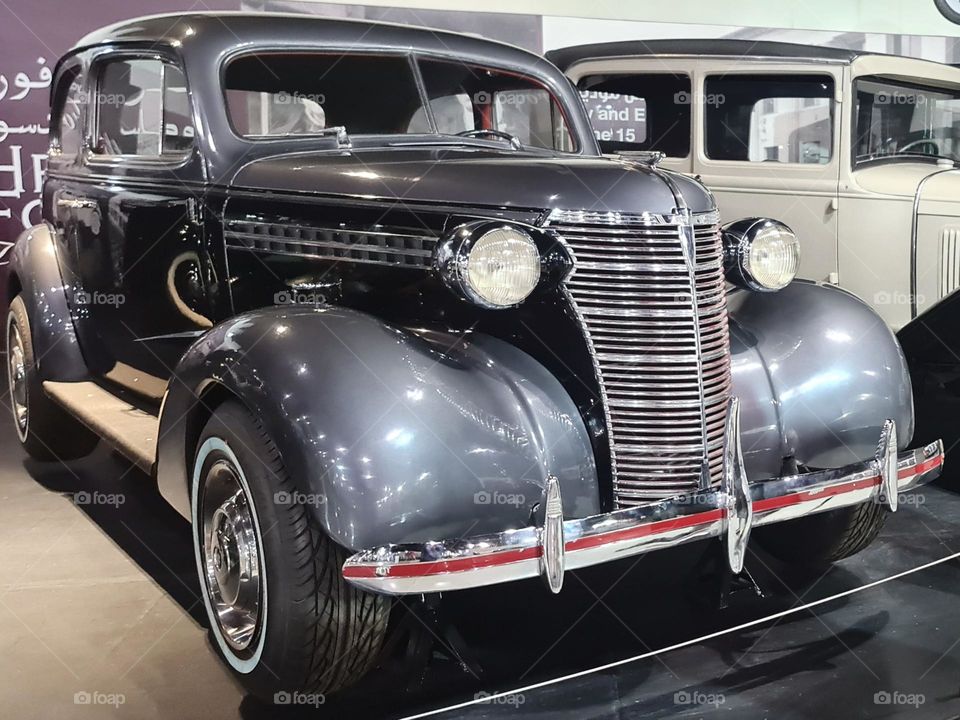 The  vintage car itself is a great mystery ... quality  never goes out of style..