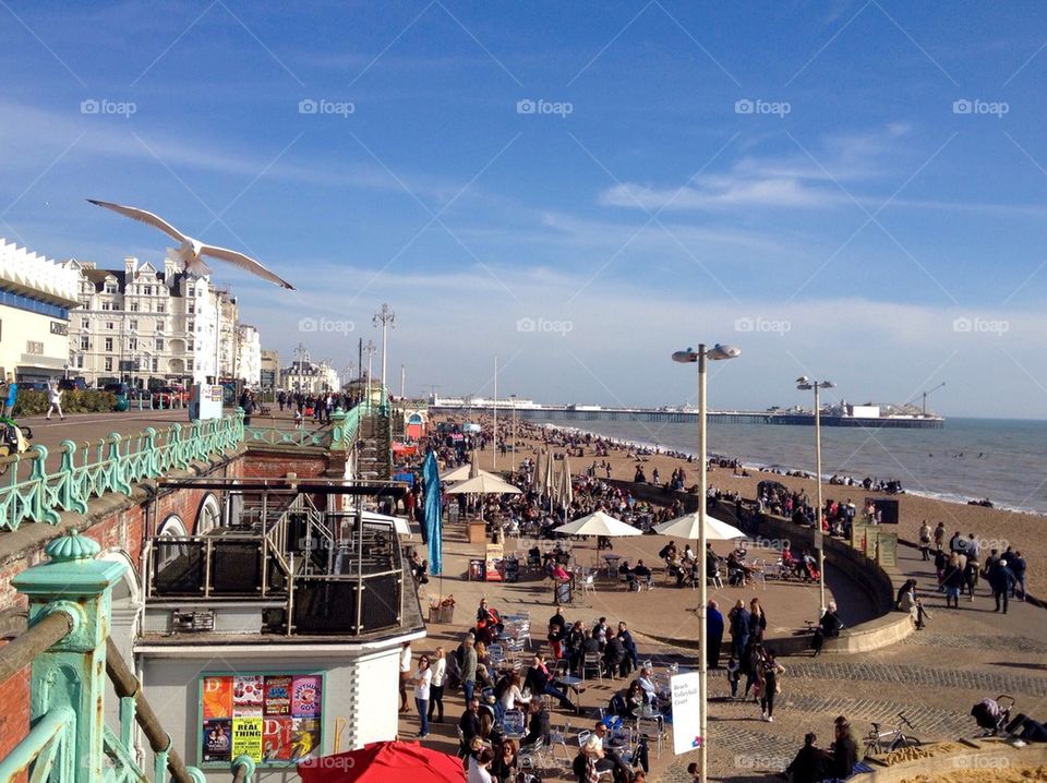 Brighton beach