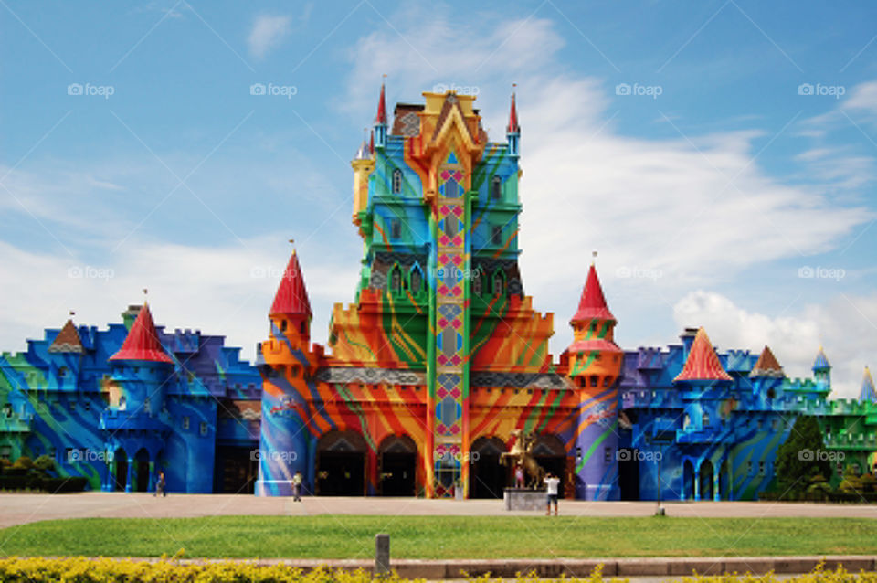 Beto Carrero World / colors castle