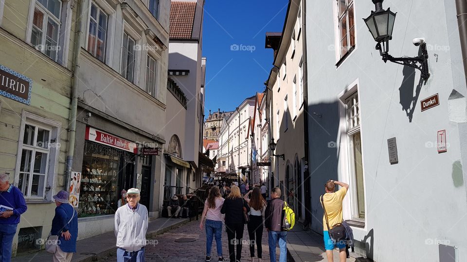Street of Tallinn, Estonia