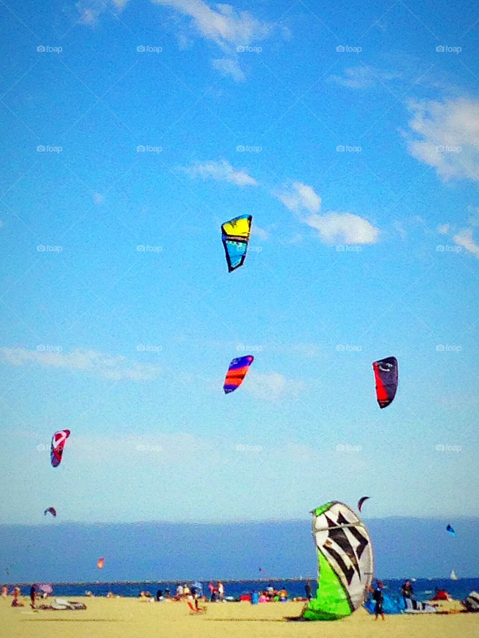 Long beach California kite boards